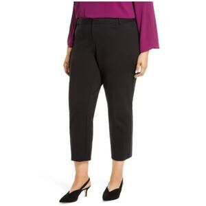 Vince Camuto Women's Tech Ponte Skinny Ankle Pants Black Size 16